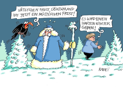 Cartoon: Mütterchen Frost (medium) by RABE tagged corona,bildung,bildungsminister,kanzleramt,bildungskonferenz,lehrerkonferenz,laptop,ausstatung,digitalisierung,bildungsmonitor,internetzugan,wlan,aufwachen,merkel,kanzlerin,videokonferenz,länderchefs,lockerung,lockdown,teillockdown,abstandsregeln,impfstoff,fallzahlen,rki,winter,weihnachten,frost,mütterchen,väterchen,corona,bildung,bildungsminister,kanzleramt,bildungskonferenz,lehrerkonferenz,laptop,ausstatung,digitalisierung,bildungsmonitor,internetzugan,wlan,aufwachen,merkel,kanzlerin,videokonferenz,länderchefs,lockerung,lockdown,teillockdown,abstandsregeln,impfstoff,fallzahlen,rki,winter,weihnachten,frost,mütterchen,väterchen