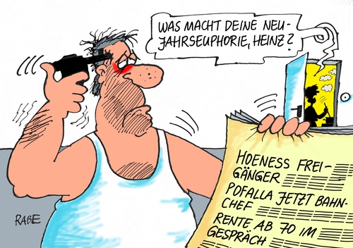 Neujahrseuphorie