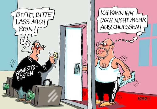 Cartoon: Nicht ausgesperrt (medium) by RABE tagged sonderparteitag,spd,martin,schulz,ja,groko,koalitionsverhandlungen,rabe,ralf,böhme,cartoon,karikatur,pressezeichnung,farbcartoon,tagescartoon,merkel,union,koalitionsgespräche,koalition,nachbesserungen,juso,basis,ministerposten,kabinettsposten,sonderparteitag,spd,martin,schulz,ja,groko,koalitionsverhandlungen,rabe,ralf,böhme,cartoon,karikatur,pressezeichnung,farbcartoon,tagescartoon,merkel,union,koalitionsgespräche,koalition,nachbesserungen,juso,basis,ministerposten,kabinettsposten