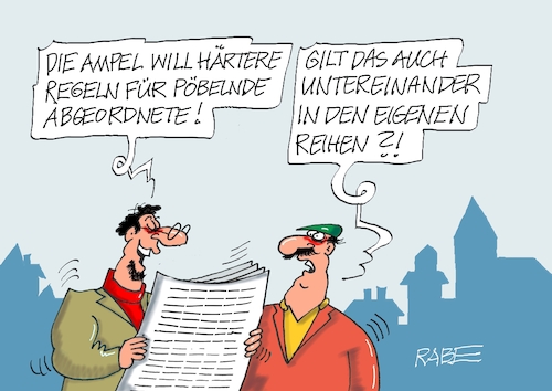 Cartoon: Nochmal Pöbelei (medium) by RABE tagged ampel,ampelregierung,rot,grün,gelb,fdp,spd,grüne,rabe,ralf,böhme,cartoon,karikatur,pressezeichnung,farbcartoon,tagescartoon,pöbelei,pöbler,bestrafung,regelung,beschimpfung,bundestag,abgeordnete,ampel,ampelregierung,rot,grün,gelb,fdp,spd,grüne,rabe,ralf,böhme,cartoon,karikatur,pressezeichnung,farbcartoon,tagescartoon,pöbelei,pöbler,bestrafung,regelung,beschimpfung,bundestag,abgeordnete