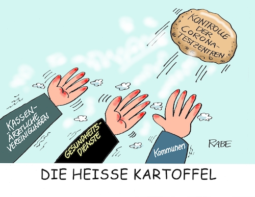 Cartoon: Nur nicht die Finger verbrennen (medium) by RABE tagged corona,bundländerkonferenz,merkel,kanzleramt,lockerungen,stufenplan,öffnungen,lockdown,shutdown,baumärkte,impfdosen,rki,fallzahlen,inzidenzwert,spahn,impfzentren,impfreihenfolge,notbremse,betrug,testzentren,kommunen,kartoffel,heiß,gesundheitsdienst,kassenärztliche,vereinigung,corona,bundländerkonferenz,merkel,kanzleramt,lockerungen,stufenplan,öffnungen,lockdown,shutdown,baumärkte,impfdosen,rki,fallzahlen,inzidenzwert,spahn,impfzentren,impfreihenfolge,notbremse,betrug,testzentren,kommunen,kartoffel,heiß,gesundheitsdienst,kassenärztliche,vereinigung