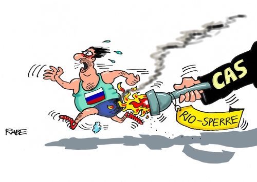 Cartoon: Olympiaaus (medium) by RABE tagged rio,sommerspiele,olympia,plympiade,finanzen,finanzlöcher,pleite,finanzminister,rabe,ralf,böhme,cartoon,karikatur,pressezeichnung,farbcartoon,tagescartoon,ringe,russland,leichtathleten,olympiaaus,fackel,sportler,doping,dopingvorwürfe,ioc,dopingproben,putin,cam,sportgericht,urteil,rio,sommerspiele,olympia,plympiade,finanzen,finanzlöcher,pleite,finanzminister,rabe,ralf,böhme,cartoon,karikatur,pressezeichnung,farbcartoon,tagescartoon,ringe,russland,leichtathleten,olympiaaus,fackel,sportler,doping,dopingvorwürfe,ioc,dopingproben,putin,cam,sportgericht,urteil