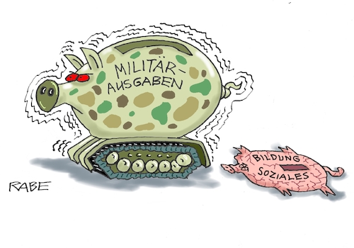 Cartoon: Panzersau (medium) by RABE tagged krise,krisenzeiten,klimakrise,ukrainekrieg,inflation,rückzug,rabe,ralf,böhme,cartoon,karikatur,pressezeichnung,farbcartoon,tagescartoon,klima,weltklimakonferenz,dubai,klimaabkommen,paris,untergang,militärausgaben,rüstung,rüstungsausgaben,christian,lindner,fdp,finanzminister,bildung,soziales,sparschwein,sau,schwein,trümmer,scherben,krise,krisenzeiten,klimakrise,ukrainekrieg,inflation,rückzug,rabe,ralf,böhme,cartoon,karikatur,pressezeichnung,farbcartoon,tagescartoon,klima,weltklimakonferenz,dubai,klimaabkommen,paris,untergang,militärausgaben,rüstung,rüstungsausgaben,christian,lindner,fdp,finanzminister,bildung,soziales,sparschwein,sau,schwein,trümmer,scherben