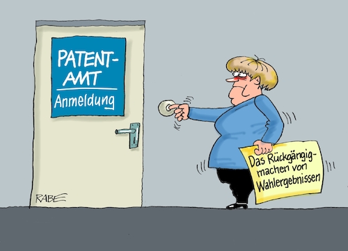 Cartoon: Patente Demokratie (medium) by RABE tagged landtagswahl,thüringen,erfurt,ramelow,kemmerich,fdp,akk,rücktritt,höcke,minderheitsregierung,kanzleramt,domino,dominospiel,cdu,dominosteine,hirte,afd,merkel,patent,patentamt,rückgängigmachen,wahlergenisse,landtagswahl,thüringen,erfurt,ramelow,kemmerich,fdp,akk,rücktritt,höcke,minderheitsregierung,kanzleramt,domino,dominospiel,cdu,dominosteine,hirte,afd,merkel,patent,patentamt,rückgängigmachen,wahlergenisse