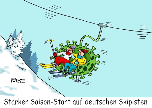 Cartoon: Pistensäue (medium) by RABE tagged corona,zugspitze,ski,skifahrer,seilbahn,drahtseilbahn,berg,gipfel,schnee,winter,skisaison,skipiste,saisonstert,deutschland,sessellift,skilift,wintersport,corona,zugspitze,ski,skifahrer,seilbahn,drahtseilbahn,berg,gipfel,schnee,winter,skisaison,skipiste,saisonstert,deutschland,sessellift,skilift,wintersport