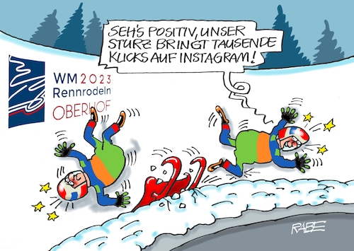 Cartoon: Rennrodlerteam (medium) by RABE tagged oberhof,rennrodler,rennrodeln,schlitten,bob,bobbahn,eiskanal,sportler,rabe,ralf,böhme,cartoon,karikatur,pressezeichnung,farbcartoon,tagescartoon,boostern,impfung,corona,rakete,oberhof,rennrodler,rennrodeln,schlitten,bob,bobbahn,eiskanal,sportler,rabe,ralf,böhme,cartoon,karikatur,pressezeichnung,farbcartoon,tagescartoon,boostern,impfung,corona,rakete