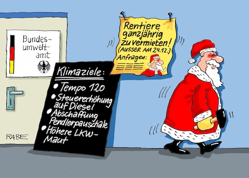 Cartoon: Rentiersharing (medium) by RABE tagged klimawandel,umwelt,umweltministerin,schulze,sp,klimapreis,heizung,auto,rabe,ralf,böhme,cartoon,karikatur,pressezeichnung,farbcartoon,tagescartoon,brücke,bettler,verkehr,klimaprämie,friday,for,future,nikolaus,weihnachtsmann,nikolaustag,ren,rentiere,vermietung,bundesumweltamt,dieselfahrverbot,maut,mauterhöhung,lkw,pendlerpauschale,abschaffung,tempolimit,steuererhöhung,klimapaket,klimawandel,umwelt,umweltministerin,schulze,sp,klimapreis,heizung,auto,rabe,ralf,böhme,cartoon,karikatur,pressezeichnung,farbcartoon,tagescartoon,brücke,bettler,verkehr,klimaprämie,friday,for,future,nikolaus,weihnachtsmann,nikolaustag,ren,rentiere,vermietung,bundesumweltamt,dieselfahrverbot,maut,mauterhöhung,lkw,pendlerpauschale,abschaffung,tempolimit,steuererhöhung,klimapaket