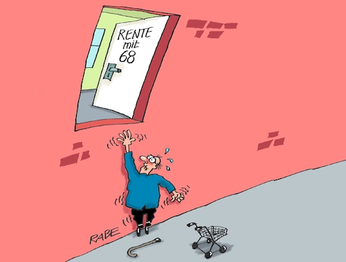 Cartoon: Rentnerdasein (medium) by RABE tagged bundestagswahl,wahlkampf,osten,ddr,ostbeauftragter,bundesregierung,recht,rabe,ralf,böhme,cartoon,karikatur,pressezeichnung,farbcartoon,tagescartoon,rente,rentner,renteneintritt,renteneintrittsalter,altmaier,bundestagswahl,wahlkampf,osten,ddr,ostbeauftragter,bundesregierung,recht,rabe,ralf,böhme,cartoon,karikatur,pressezeichnung,farbcartoon,tagescartoon,rente,rentner,renteneintritt,renteneintrittsalter,altmaier