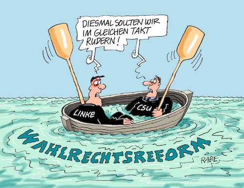 Cartoon: Ruderregatta (medium) by RABE tagged olaf,scholz,bundeskanzler,ankündigung,zeitenwende,ergebnisse,opposition,union,rabe,ralf,böhme,cartoon,karikatur,pressezeichnung,farbcartoon,tagescartoon,kluft,spalt,brücke,ampel,ampelregierung,wahl,wahlrecht,wahlrechtsreform,bundestagsmandat,mandatträger,überhangmandat,wähler,dobrint,csu,linke,meer,boot,ruderboot,ruderere,leck,überschwemmung,olaf,scholz,bundeskanzler,ankündigung,zeitenwende,ergebnisse,opposition,union,rabe,ralf,böhme,cartoon,karikatur,pressezeichnung,farbcartoon,tagescartoon,kluft,spalt,brücke,ampel,ampelregierung,wahl,wahlrecht,wahlrechtsreform,bundestagsmandat,mandatträger,überhangmandat,wähler,dobrint,csu,linke,meer,boot,ruderboot,ruderere,leck,überschwemmung