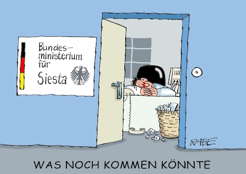 Cartoon: Ruhet sanft (medium) by RABE tagged siesta,hitze,erholung,schlaf,mittagspause,südländer,klimawandel,rabe,ralf,böhme,cartoon,karikatur,pressezeichnung,farbcartoon,tagescartoon,büro,ministerium,gesundheitsminister,schreibtisch,büroschlaf,powernap,siesta,hitze,erholung,schlaf,mittagspause,südländer,klimawandel,rabe,ralf,böhme,cartoon,karikatur,pressezeichnung,farbcartoon,tagescartoon,büro,ministerium,gesundheitsminister,schreibtisch,büroschlaf,powernap