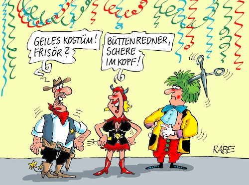 Cartoon: Schere im Kopf (medium) by RABE tagged fasching,karneval,bütt,büttenredner,akk,annegret,kramp,karrenbauer,manuskript,gender,kostüm,kostümball,rabe,ralf,böhme,cartoon,karikatur,pressezeichnung,farbcartoon,tagescartoon,schere,kopf,frisör,kontrolle,zwispalt,teufel,helau,fasching,karneval,bütt,büttenredner,akk,annegret,kramp,karrenbauer,manuskript,gender,kostüm,kostümball,rabe,ralf,böhme,cartoon,karikatur,pressezeichnung,farbcartoon,tagescartoon,schere,kopf,frisör,kontrolle,zwispalt,teufel,helau