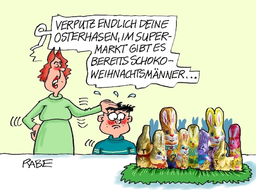 Cartoon: Schlechter Esser (medium) by RABE tagged weihnachten,weihnachtsmann,süßigkeiten,lebkuchen,stollen,rabe,ralf,böhme,cartoon,karikatur,pressezeichnung,farbcartoon,tagescartoon,ostern,osterhas,schokoweihnachtsmann,hohlkörper,schokoosterhase,zucker,weihnachten,weihnachtsmann,süßigkeiten,lebkuchen,stollen,rabe,ralf,böhme,cartoon,karikatur,pressezeichnung,farbcartoon,tagescartoon,ostern,osterhas,schokoweihnachtsmann,hohlkörper,schokoosterhase,zucker