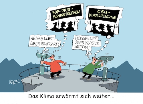 Cartoon: Schöne Aussichten (medium) by RABE tagged groko,union,cdu,csu,spd,merkel,akk,berlin,bundesregierung,befragung,rabe,ralf,böhme,cartoon,karikatur,pressezeichnung,farbcartoon,tagescartoon,prügelei,halbzeit,halbzeitbilanz,lindner,fdp,dreikönigstreffen,stuttgart,söder,kloster,seeon,klausurtagung,seehofer,klima,klimawandel,klimaerwärmung,erde,gebirge,aussichtspunkt,fernglas,fernrohr,regierungsumbildung,mannschaft,groko,union,cdu,csu,spd,merkel,akk,berlin,bundesregierung,befragung,rabe,ralf,böhme,cartoon,karikatur,pressezeichnung,farbcartoon,tagescartoon,prügelei,halbzeit,halbzeitbilanz,lindner,fdp,dreikönigstreffen,stuttgart,söder,kloster,seeon,klausurtagung,seehofer,klima,klimawandel,klimaerwärmung,erde,gebirge,aussichtspunkt,fernglas,fernrohr,regierungsumbildung,mannschaft