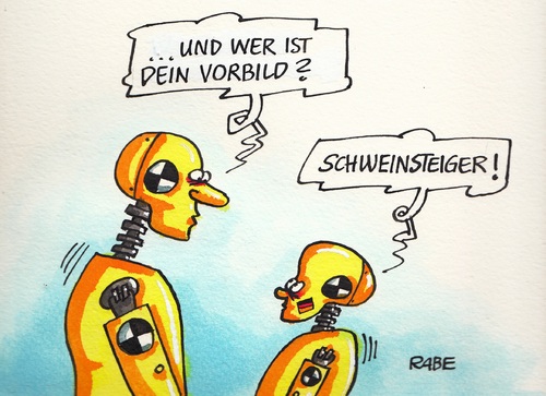 Schweinsteiger Variante Zwei By RABE | Sports Cartoon ...