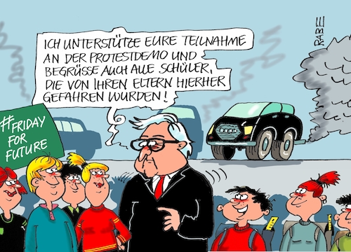 Steinmeier Schulschwänzer