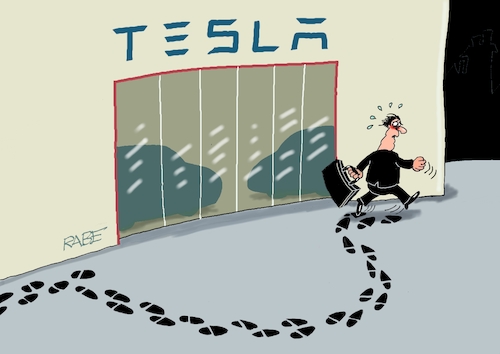 Cartoon: Tesla (medium) by RABE tagged donald,trump,kamala,harris,präsidentschaftswahl,usa,wahlkampf,joe,biden,rabe,ralf,böhme,cartoon,karikatur,pressezeichnung,farbcartoon,tagescartoon,mc,donalds,burger,elon,musk,tesla,verkaufszahlen,umsatz,umsatzeinbruch,auto,pkw,autohaus,donald,trump,kamala,harris,präsidentschaftswahl,usa,wahlkampf,joe,biden,rabe,ralf,böhme,cartoon,karikatur,pressezeichnung,farbcartoon,tagescartoon,mc,donalds,burger,elon,musk,tesla,verkaufszahlen,umsatz,umsatzeinbruch,auto,pkw,autohaus