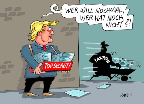 Cartoon: Trumpetenkonzert (medium) by RABE tagged trump,usa,präsident,russland,aussenminister,lawrow,geheimdienst,top,secret,dokumente,wetergabe,spione,rabe,ralf,böhme,cartoon,karikatur,pressezeichnung,farbcartoon,tagescartoon,bauchladen,angebot,is,nsa,geheimdienste,verrat,trump,usa,präsident,russland,aussenminister,lawrow,geheimdienst,top,secret,dokumente,wetergabe,spione,rabe,ralf,böhme,cartoon,karikatur,pressezeichnung,farbcartoon,tagescartoon,bauchladen,angebot,is,nsa,geheimdienste,verrat