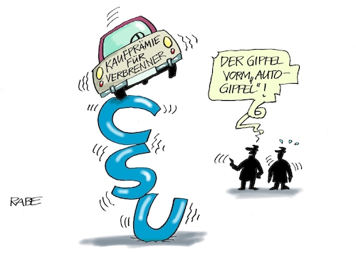 Cartoon: Verbrennungsgipfel (medium) by RABE tagged autogipfel,kanzleramt,merkel,csu,union,cdu,verbrennungsmotor,kaufprämie,rabe,ralf,böhme,cartoon,karikatur,pressezeichnung,farbcartoon,tagescartoon,autokäufer,grüne,umweltpolitik,verbrenner,hybrid,ökostrom,elektroauto,autoindustrie,autogipfel,kanzleramt,merkel,csu,union,cdu,verbrennungsmotor,kaufprämie,rabe,ralf,böhme,cartoon,karikatur,pressezeichnung,farbcartoon,tagescartoon,autokäufer,grüne,umweltpolitik,verbrenner,hybrid,ökostrom,elektroauto,autoindustrie