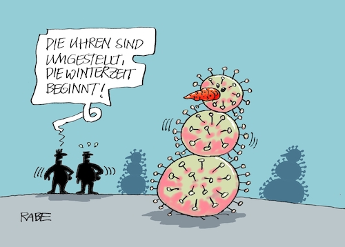 Cartoon: Winterzeit (medium) by RABE tagged corona,bildung,bildungsminister,kanzleramt,bildungskonferenz,lehrerkonferenz,laptop,ausstatung,digitalisierung,bildungsmonitor,internetzugan,wlan,aufwachen,uhren,zeitumstellung,sommerzeit,winterzeit,coronazeit,maskenpflicht,abstandsregeln,fallzahlen,rki,lockdown,shotdown,corona,bildung,bildungsminister,kanzleramt,bildungskonferenz,lehrerkonferenz,laptop,ausstatung,digitalisierung,bildungsmonitor,internetzugan,wlan,aufwachen,uhren,zeitumstellung,sommerzeit,winterzeit,coronazeit,maskenpflicht,abstandsregeln,fallzahlen,rki,lockdown,shotdown