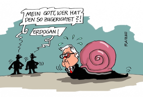 Zur Schnecke gemacht