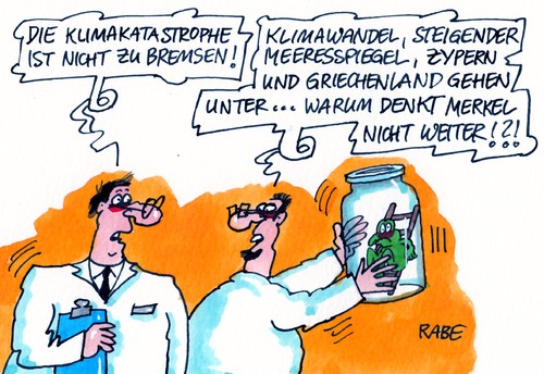 Cartoon: Zypernkatastrophe (medium) by RABE tagged zypern,mittelmeer,staatspleite,euro,eurokrise,euroraum,krisenland,rettungspaket,brüderle,merkel,rabe,ralf,böhme,cartoon,karikatur,klima,klimawandel,klimakatastrophe,bremse,frosch,wetterfrosch,meeresspiegel,zypern,mittelmeer,staatspleite,euro,eurokrise,euroraum,krisenland,rettungspaket,brüderle,merkel,rabe,ralf,böhme,cartoon,karikatur,klima,klimawandel,klimakatastrophe,bremse,frosch,wetterfrosch,meeresspiegel