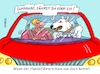 Cartoon: Führerschein (small) by RABE tagged hund,hundeführer,herrchen,hundeführerschein,führerschein,rabe,ralf,böme,cartoon,karikatur,pressezeichnung,farbcartoon,tagescartoon,auto,hundetrainer,listenhunde,eignungstests,hundeprofi,tierschutz,halter,hundeleine