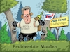 Cartoon: Problembär (small) by RABE tagged corona,bundländerkonferenz,merkel,kanzleramt,lockerungen,stufenplan,öffnungen,lockdown,shutdown,baumärkte,impfdosen,rki,fallzahlen,inzidenzwert,spahn,impfzentren,impfreihenfolge,notbremse,hans,georg,maaßen,ex,verfassungsschutzpräsident,landtagswahl,thüringen,südthüringen,bundestagswahl,bär,forst,problembär