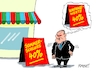 Cartoon: Sommerschluss (small) by RABE tagged ampel,ampelregierung,rot,grün,gelb,fdp,spd,grüne,rabe,ralf,böhme,cartoon,karikatur,pressezeichnung,farbcartoon,tagescartoon,pöbelei,pöbler,bestrafung,regelung,beschimpfung,bundestag,abgeordnete,olaf,scholz,kanzler,umfragewerte,umfragetief,beliebtheit,sommerschluss,sommerschlussverkauf,schnäppchen