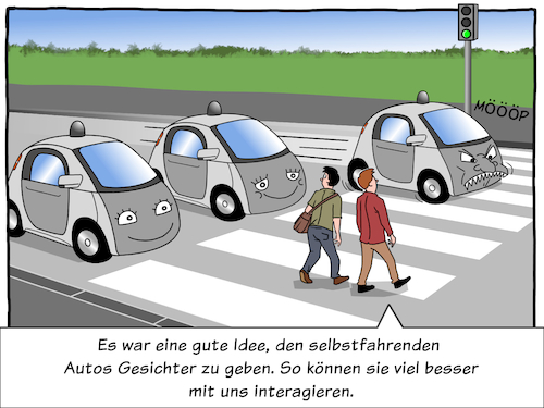 Autonomes Fahren Interaktion