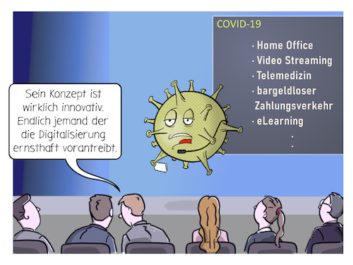 Coronavirus Digitalisierung