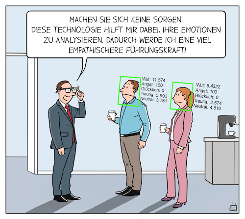 Cartoon: Emotionale KI (medium) by Cloud Science tagged technologie,künstliche,intelligenz,emotionale,führungskraft,zukunft,innovation,digitalisierung,konzept,fortschritt,geschäftswelt,teamarbeit,arbeitsplatz,modern,erfolg,herausforderung,zukunftstechnologie,ki,leadership,management,büro,office,hr,personal,personalführung,emotionen,gefühle,tech,cartoon,karikatur,unternehmensführung,ar,emotional,ai,agil,lean,change,wandel,new,work,technologie,künstliche,intelligenz,emotionale,führungskraft,zukunft,innovation,digitalisierung,konzept,fortschritt,geschäftswelt,teamarbeit,arbeitsplatz,modern,erfolg,herausforderung,zukunftstechnologie,ki,leadership,management,büro,office,hr,personal,personalführung,emotionen,gefühle,tech,cartoon,karikatur,unternehmensführung,ar,emotional,ai,agil,lean,change,wandel,new,work