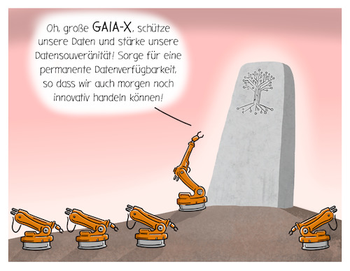 Cartoon: GAIA-X (medium) by Cloud Science tagged gaiax,gaia,cloud,dateninfrastruktur,datensicherheit,datensouveränität,industrieplattform,smart,factory,digitalisierung,technik,tech,technologie,digital,it,vernetzung,eu,dsgvo,gaiax,gaia,cloud,dateninfrastruktur,datensicherheit,datensouveränität,industrieplattform,smart,factory,digitalisierung,technik,tech,technologie,digital,it,vernetzung,eu,dsgvo