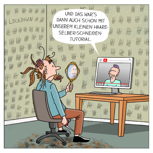 Haare selber schneiden