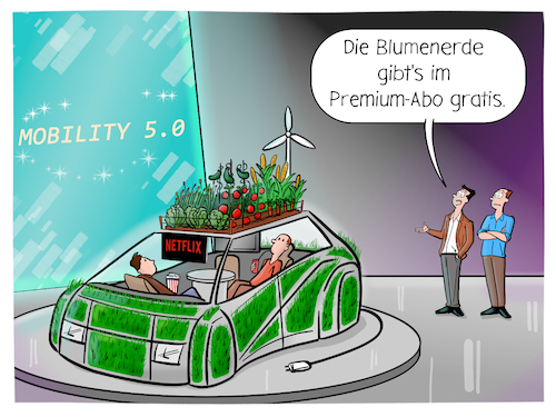 Cartoon: IAA 2019 (medium) by Cloud Science tagged iaa,2019,auto,messe,frankfurt,automobil,automobilindustrie,mobilitaet,mobility,mobil,verkehr,netflix,digitalisierung,digital,tech,technik,technologie,zukunft,disruption,wandel,sharing,elektro,elektroauto,elektromobil,umwelt,natur,oeko,green,erneuerbare,energien,strom,elektroantrieb,vw,mercedes,bmw,cartoon,karikatur,illustration,iaa,2019,auto,messe,frankfurt,automobil,automobilindustrie,mobilitaet,mobility,mobil,verkehr,netflix,digitalisierung,digital,tech,technik,technologie,zukunft,disruption,wandel,sharing,elektro,elektroauto,elektromobil,umwelt,natur,oeko,green,erneuerbare,energien,strom,elektroantrieb,vw,mercedes,bmw,cartoon,karikatur,illustration