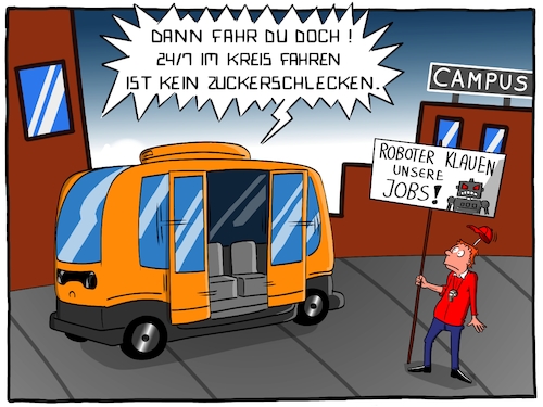 Roboterbus