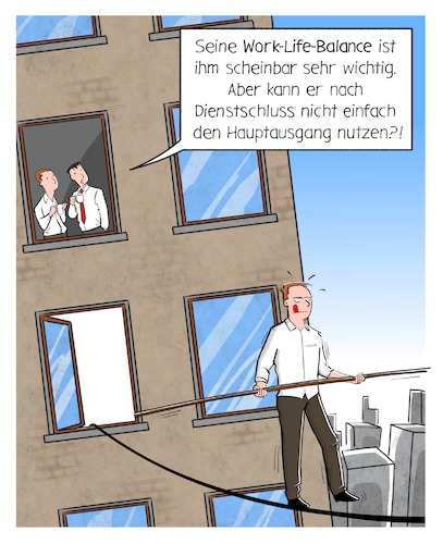 Cartoon: Work-Life-Balance (medium) by Cloud Science tagged work,life,balance,new,business,arbeiten,digitalisierung,digital,management,feierabend,büro,freizeit,vereinbarkeit,arbeitswelt,gesundheit,produktivität,arbeitszeit,stress,personal,personalpolitik,hr,human,ressource,work,life,balance,new,business,arbeiten,digitalisierung,digital,management,feierabend,büro,freizeit,vereinbarkeit,arbeitswelt,gesundheit,produktivität,arbeitszeit,stress,personal,personalpolitik,hr,human,ressource