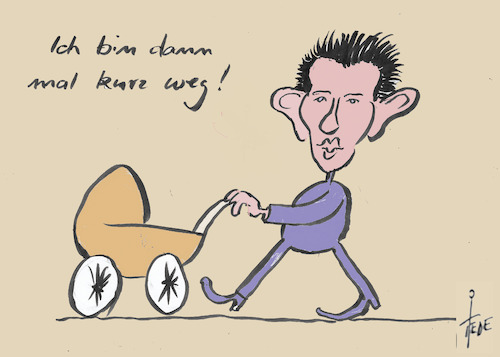 Cartoon: Kurz weg (medium) by tiede tagged sebastian,kurz,österreich,rücktritt,tiede,cartoon,karikatur,sebastian,kurz,österreich,rücktritt,tiede,cartoon,karikatur