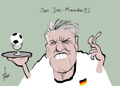 Cartoon: Schweinsteiger (medium) by tiede tagged tiede,fussball,frankreich,ukraine,europameisterschaft,schweinsteiger,bastian,cartoon,karikatur,sebastian,schweinsteiger,europameisterschaft,ukraine,tiede,cartoon,karikatur