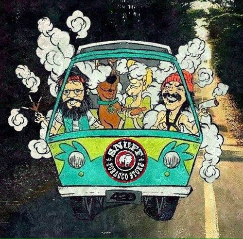 Cheech and Chong on A Trip By Stoner | Media & Culture Cartoon | TOONPOOL