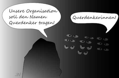 Cartoon: Afghanische Frauen (medium) by Jochen N tagged demonstration,organisation,heimlich,querdenker,namen,afghanistan,taliban,kabul,frauenrechte,menschenrechte,freiheit,gewalt,mord,gender