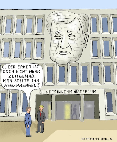 Cartoon: Betonkopf (medium) by Barthold tagged horst,seehofer,innenminister,ablehnung,studie,rechtextremismus,nationalsozialismus,rassismus,polizei,chatgruppen,netzwerke,skandal,nrw,zahllose,vorkommnisse,bundesministerium,inneres,relief,portrait,cartoon,karikatur,barthold,horst,seehofer,innenminister,ablehnung,studie,rechtextremismus,nationalsozialismus,rassismus,polizei,chatgruppen,netzwerke,skandal,nrw,zahllose,vorkommnisse,bundesministerium,inneres,relief,portrait,cartoon,karikatur,barthold