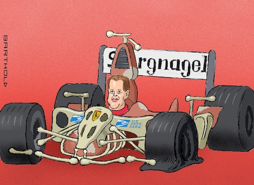 Cartoon: Ein quicklebendiges Pferd (medium) by Barthold tagged sebastian,vettel,formel,fahrer,ferrari,rennstall,rennwagen,bolide,pechsträhne,platten,totes,pferd,reiten,pferdegerippe,pferdeknochen,schädel,becken,schulterblatt,fell,brustkorb,cartoon,karikatur,barthold,sebastian,vettel,formel,fahrer,ferrari,rennstall,rennwagen,bolide,pechsträhne,platten,totes,pferd,reiten,pferdegerippe,pferdeknochen,schädel,becken,schulterblatt,fell,brustkorb,cartoon,karikatur,barthold