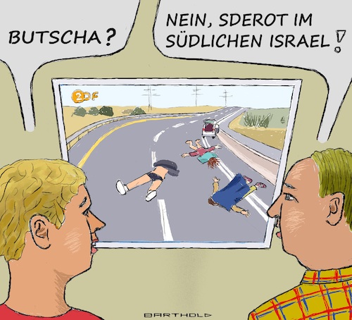 Cartoon: Hamas-Überfall auf Israel (medium) by Barthold tagged attacke,hamas,israel,oktober,07,2023,5000,raketen,überfälle,militärposten,ortschaften,willkürliche,erschießungen,zivilisten,geiselnahmen,verschleppung,vergleich,ukrainekrieg,greuel,butscha,cartoon,karikatur,barthold,attacke,hamas,israel,oktober,07,2023,5000,raketen,überfälle,militärposten,ortschaften,willkürliche,erschießungen,zivilisten,geiselnahmen,verschleppung,vergleich,ukrainekrieg,greuel,butscha,cartoon,karikatur,barthold