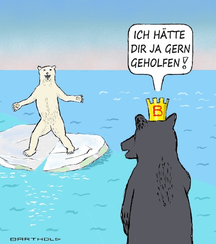 Cartoon: Hat leider nicht geklappt! (medium) by Barthold tagged berlin,klima,volksentscheid,märz,26,2023,klimaneutralität,bis,2030,ausgang,negativ,eisbär,eisscholle,berliner,bär,dialog,bären,solidarität,cartoon,karikatur,barthold,berlin,klima,volksentscheid,märz,26,2023,klimaneutralität,bis,2030,ausgang,negativ,eisbär,eisscholle,berliner,bär,dialog,bären,solidarität,cartoon,karikatur,barthold