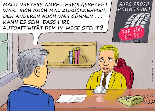 Cartoon: Malu hats drauf! (medium) by Barthold tagged ampel,ampelkoalition,malu,dreyer,erfolgreich,akzeptanz,wähler,muster,beispiel,berlin,übermaß,profilierung,gegenseitige,angriffe,demontage,schadet,stärkt,afd,büro,christian,lindner,plakat,reifenreklame,werbung,profil,cartoon,karikatur,barthold,ampelkoalition,malu,dreyer,rheinland,pfalz,erfolgreich,akzeptanz,wähler,muster,beispiel,berlin,übermaß,profilierung,gegenseitige,angriffe,demontage,schadet,stärkt,afd,büro,christian,lindner,plakat,reifenreklame,werbung,profil,cartoon,karikatur,barthold