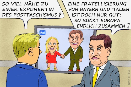 Söder fratellisiert sich