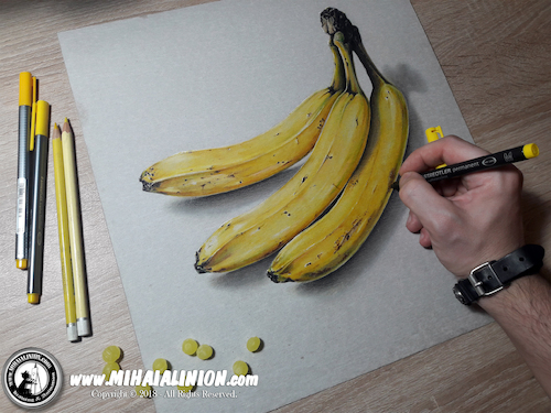 Banana drawing Stock Photos, Royalty Free Banana drawing Images |  Depositphotos