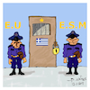 Cartoon: GREECE (small) by vasilis dagres tagged greece,european,union,esm