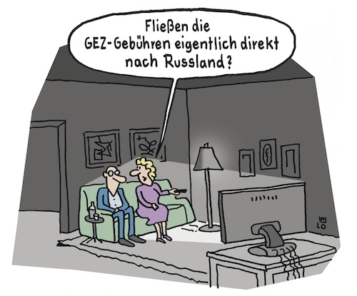 Cartoon: Fernsehabend (medium) by Lo Graf von Blickensdorf tagged krieg,tagesschau,ukraine,nachrichten,fernsehen,gez,öffentlich,rechtliche,sender,ndr,ehepaar,fernsehabend,fernsehgebühren,konflikt,putin,kriegsberichte,krieg,tagesschau,ukraine,nachrichten,fernsehen,gez,öffentlich,rechtliche,sender,ndr,ehepaar,fernsehabend,fernsehgebühren,konflikt,putin,kriegsberichte