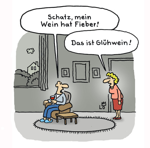 Cartoon: Fieber (medium) by Lo Graf von Blickensdorf tagged advent,weihnachtszeit,fieber,glühwein,zu,hause,mann,frau,ehemann,ehefrau,wohnzimmer,karikatur,lo,graf,cartoon,adventszeit,advent,weihnachtszeit,fieber,glühwein,zu,hause,mann,frau,ehemann,ehefrau,wohnzimmer,karikatur,lo,graf,cartoon,adventszeit